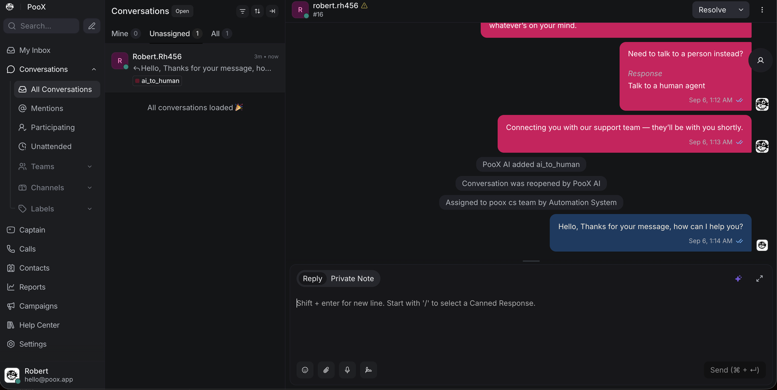 PooX Chat